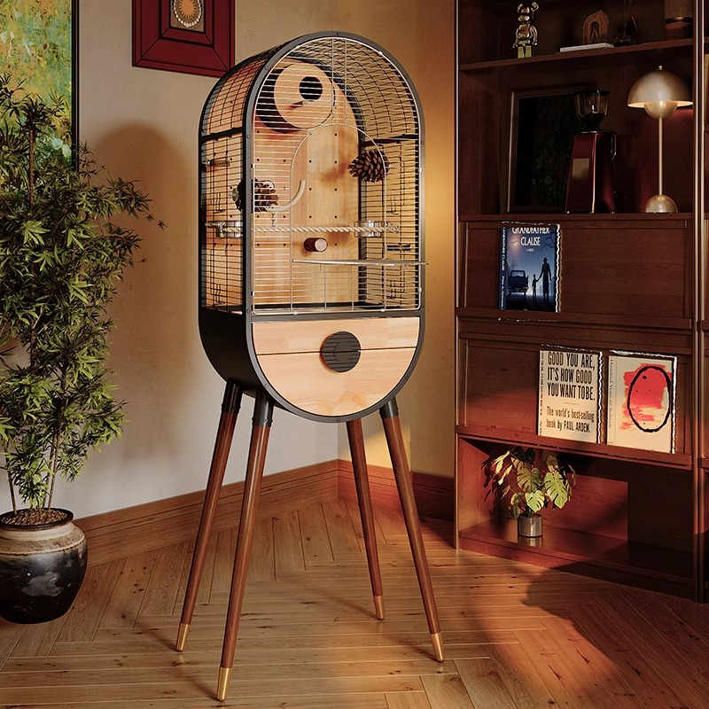 Клетка для размножения натуральной стальной деревянной птицы съемной клетки виллы Клетка для размножения натуральной стальной деревянной птицы съемной клетки виллы