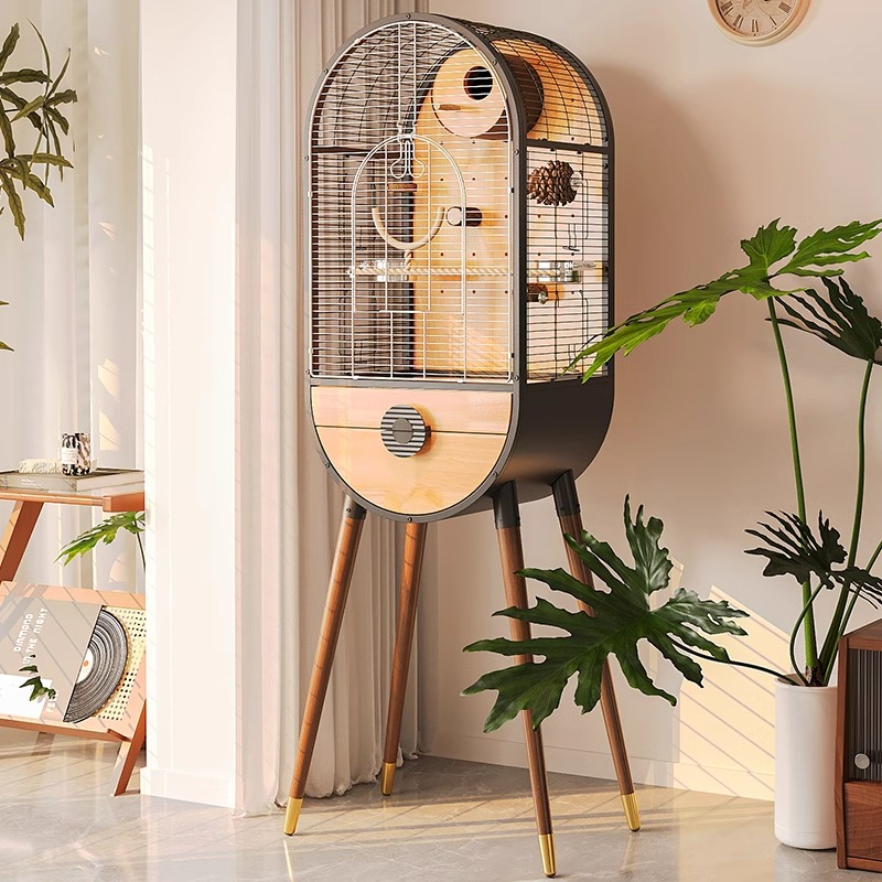 Клетка для размножения натуральной стальной деревянной птицы съемной клетки виллы Клетка для размножения натуральной стальной деревянной птицы съемной клетки виллы