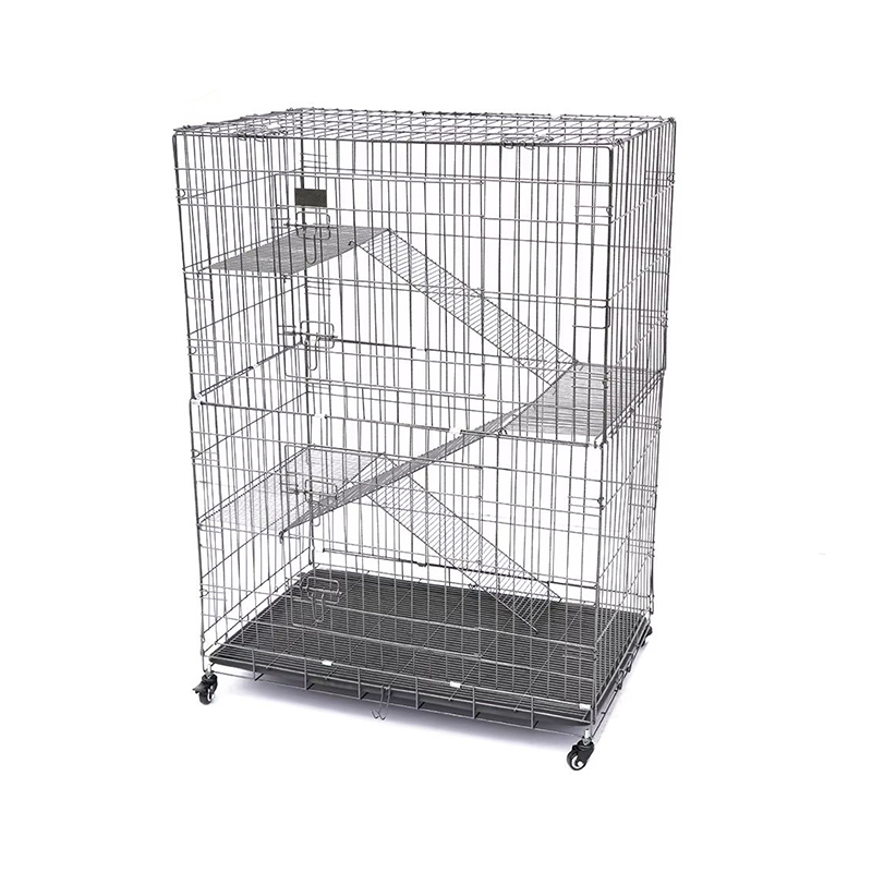 2/3/4-уровневой крупной внутренней проводной металлической клетки кошек с колесами 2/3/4-уровневой крупной внутренней проводной металлической клетки кошек с колесами