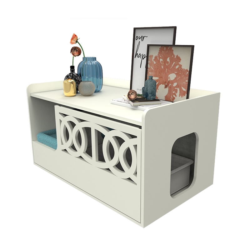 Скрытая туалетная корпуса мебель для мусора мебели для кошачьей клетки Скрытая туалетная корпуса мебель для мусора мебели для кошачьей клетки