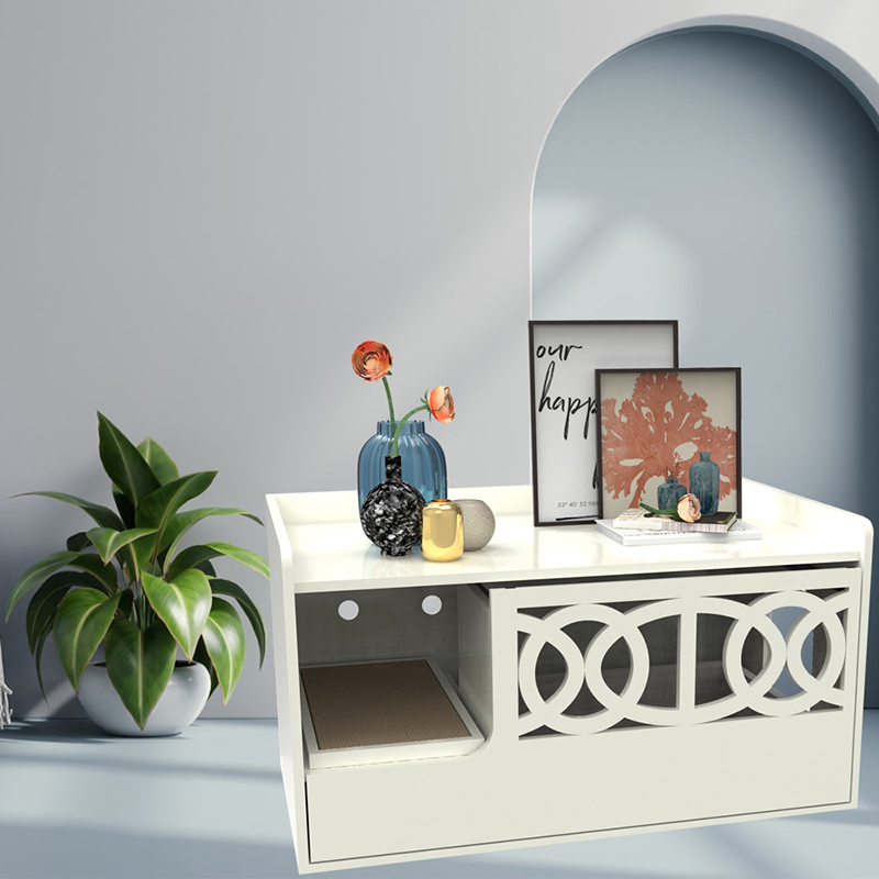 Скрытая туалетная корпуса мебель для мусора мебели для кошачьей клетки Скрытая туалетная корпуса мебель для мусора мебели для кошачьей клетки