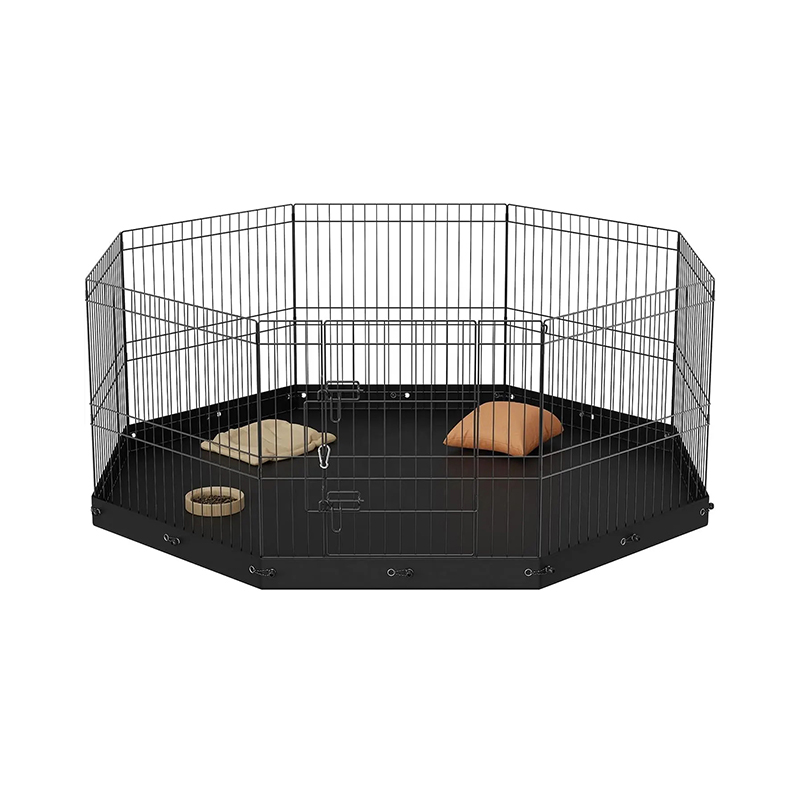 Оксфордский ткани складной металлическая проволочная собака Playpen Playpen
