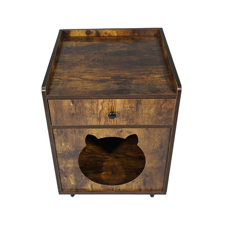 Телевизионная мебельная клетка кошек с ящиком мусора Телевизионная мебельная клетка кошек с ящиком мусора