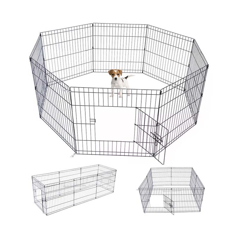 8 панелей металлический забор для домашних животных складной проволочную собаку 8 панелей металлический забор для домашних животных складной проволочную собаку