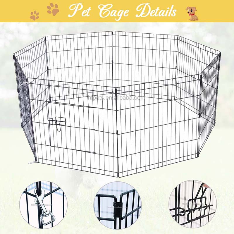 8 панелей металлический забор для домашних животных складной проволочную собаку 8 панелей металлический забор для домашних животных складной проволочную собаку