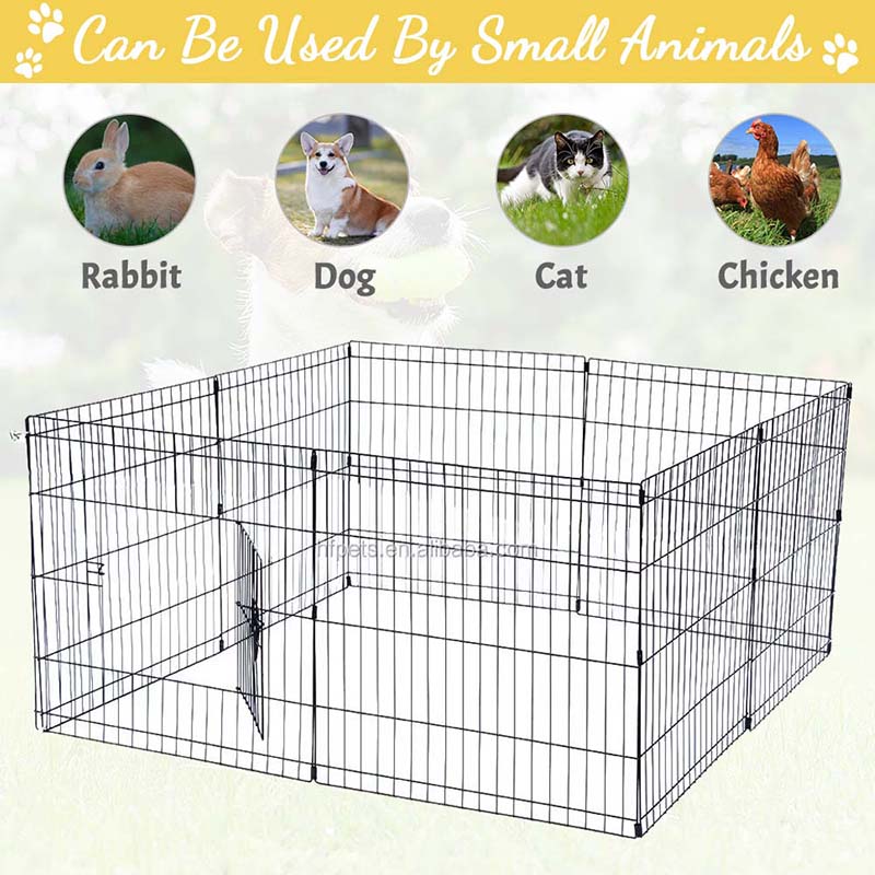 8 панелей металлический забор для домашних животных складной проволочную собаку 8 панелей металлический забор для домашних животных складной проволочную собаку