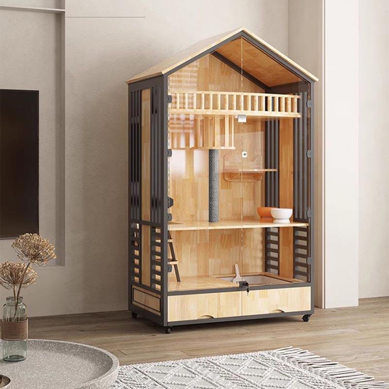 Многослойная деревянная вилла-клетка Многослойная деревянная вилла-клетка