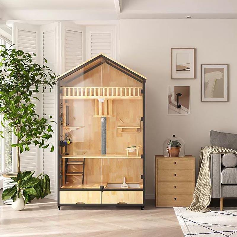 Многослойная деревянная вилла-клетка Многослойная деревянная вилла-клетка