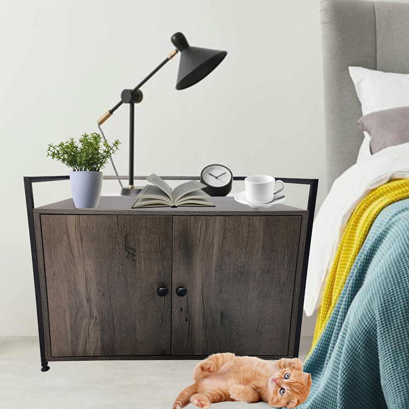 Шкаф для помещений с пометом с кошачьим боковым столом в стиле мебели для разделителей Шкаф для помещений с пометом с кошачьим боковым столом в стиле мебели для разделителей