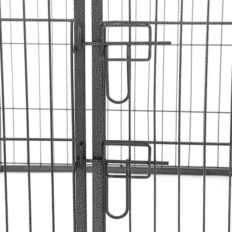 Тяжелая складная трубка металлическая собака Playpen Тяжелая складная трубка металлическая собака Playpen