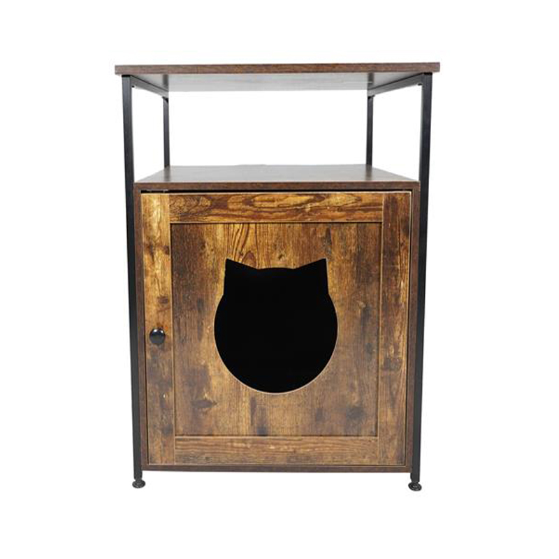 Внутренний боковой стол в стиле кошки клетки для мусора Внутренний боковой стол в стиле кошки клетки для мусора