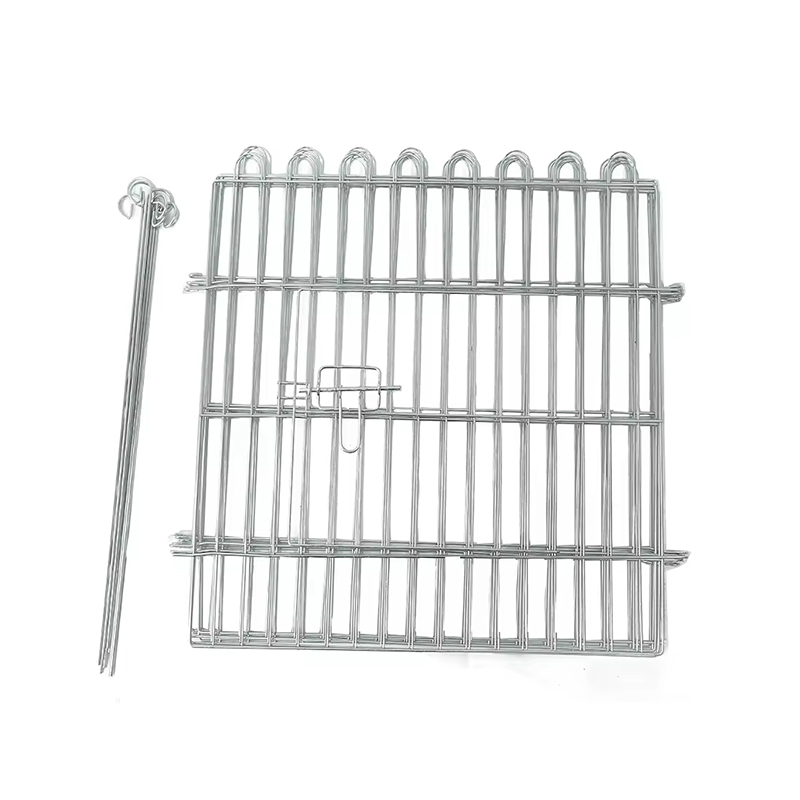 Складная щенка кроличье металлическое пробежек Playpen с верхней крышкой Складная щенка кроличье металлическое пробежек Playpen с верхней крышкой