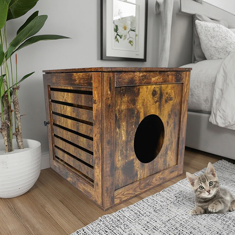 Внутренний боковой столик мебель кошки клетки кошачья шкаф Внутренний боковой столик мебель кошки клетки кошачья шкаф