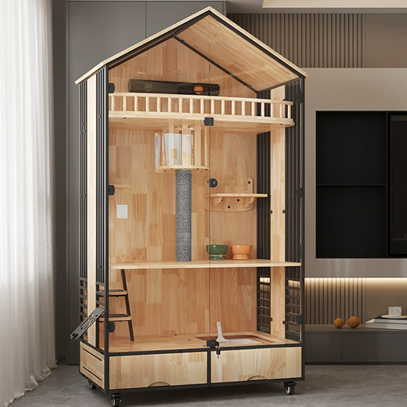 Многослойная деревянная вилла-клетка Многослойная деревянная вилла-клетка