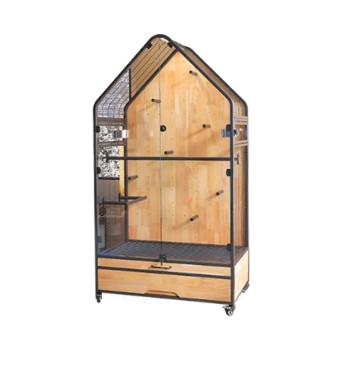 Каковы ключевые моменты в проектировании вентиляции и безопасности птичьих клеток?